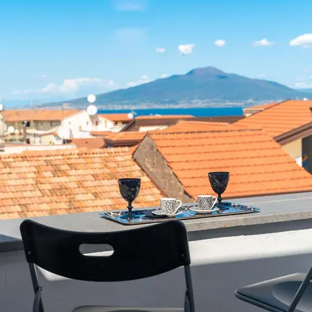 Διαμέρισμα The Roof With Sea View Σορέντο